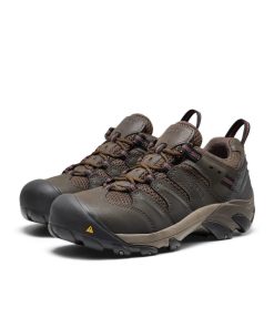 Alternative view of Men's Lansing Low (Steel Toe)  |  Cascade Brown/Fired Brick