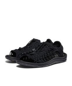 Alternative view of Men's UNEEK II Open Toe  |  Black/Black