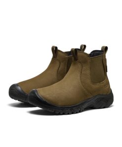 Alternative view of Women's Greta II Waterproof Chelsea  |  Dark Olive/Black