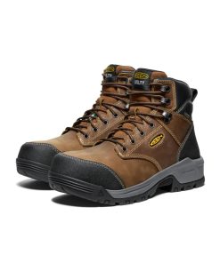 Alternative view of Men's CSA Evanston 6 Waterproof Boot (Carbon Toe)  |  Bison/Black