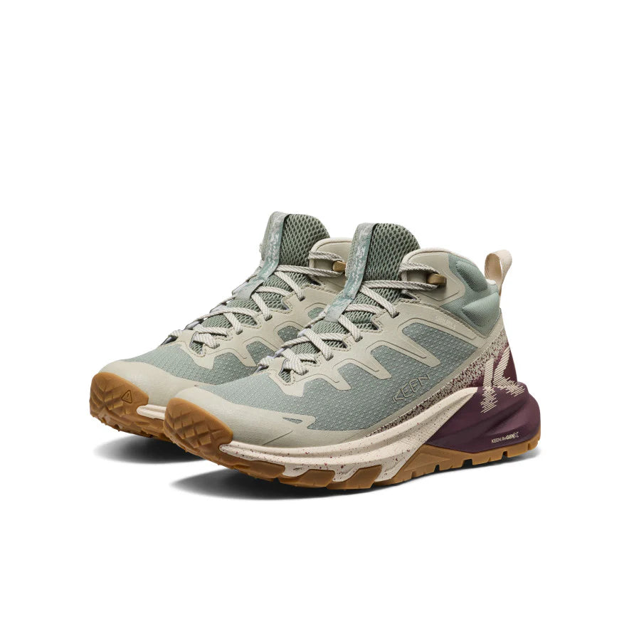 Women's Targhee Apex Waterproof Hiking Boot | Lily Pad/Fig - Image 6