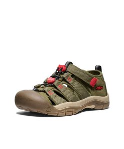 Alternative view of Big Kids' Newport H2  |  Martini Olive/Aura Orange