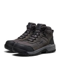 Alternative view of Men's Skokie Waterproof Work Boot (Carbon Toe)  |  Magnet/Black