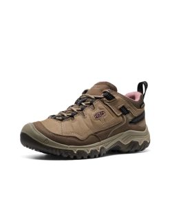 Alternative view of Women's Targhee IV Waterproof Hiking Shoe  |  Brindle/Nostalgia Rose