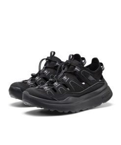 Alternative view of Women's WK450 Walking Sandal  |  Black/Black