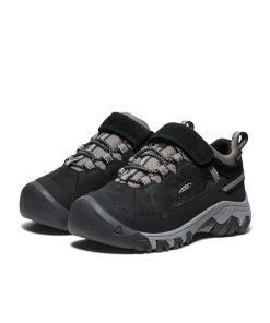 Alternative view of Little Kids' Targhee IV Waterproof Hiking Shoe  |  Black/Steel Grey