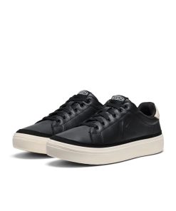 Alternative view of Men's KM1 Leather Sneaker  |  Black/Birch