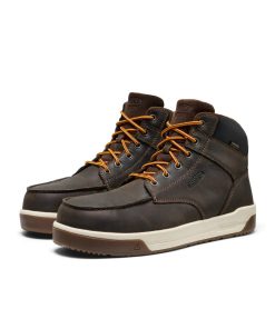 Alternative view of Men's Gibson Waterproof Work Boot (Carbon Toe)  |  Cascade Brown/Gum