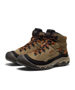 Alternative view of Men's Targhee IV Waterproof Hiking Boot  |  Sea Turtle/Roasted Pecan