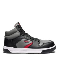 Men's Overton Mid Work Shoe (Carbon Toe)  |  Steel Grey/Black
