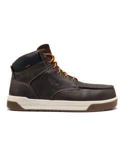 Men's Gibson Waterproof Work Boot (Carbon Toe)  |  Cascade Brown/Gum