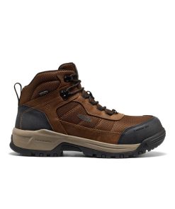 Men's Skokie Waterproof Work Boot (Carbon Toe)  |  Dark Earth/Black