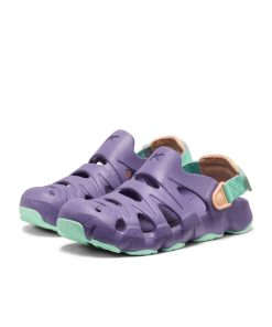 Alternative view of Big Kids' HyperFLT Clog  |  Purple Haze/Peach Fuzz