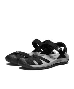 Alternative view of Women's Bali Strap Sandal  |  Black/Alloy