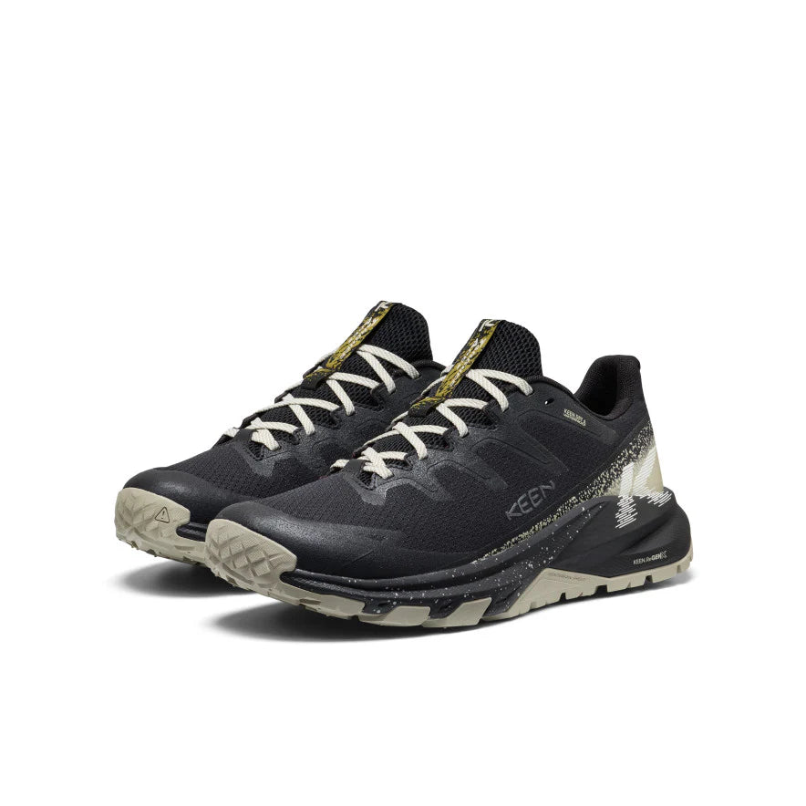 Men's Targhee Apex Wide Waterproof Hiking Shoe | Black/Abbey Stone - Image 9