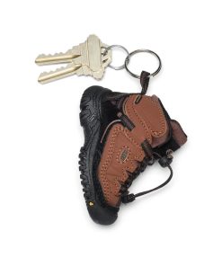 Alternative view of Targhee IV Hiker Keychain  |  Dark Brown