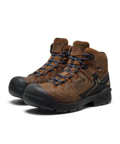 Alternative view of Men's Targhee IV LTR Waterproof Work Boot (Carbon Toe)  |  Bison/Black