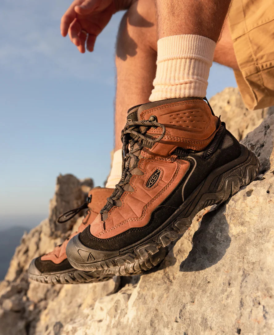 Men's Targhee IV Waterproof Hiking Boot | Brindle/Canteen - Image 8