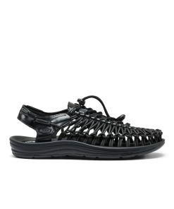 All Gender UNEEK Leather Sneaker  |  Perseid Black