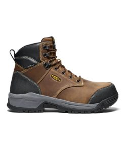 Men's Evanston 6 Waterproof Boot INT MET (Carbon Toe)  |  Bison/Black