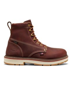 Men's Liberty 6 Waterproof 90° Heel Boot (Soft Toe)  |  Bombay Brown/Gum