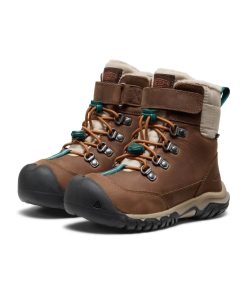 Alternative view of Little Kids' Kanibou Waterproof Winter Boot  |  Dark Earth/Roasted Pecan