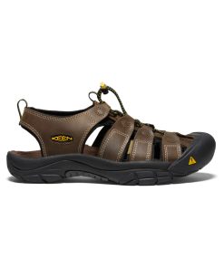 Men's Newport Leather Sandal Wide  |  Bison