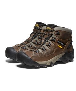 Alternative view of Men's Targhee II Mid Waterproof Hiking Boots  |  Shitake/Brindle