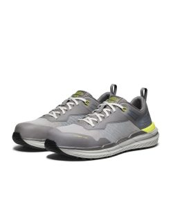 Alternative view of Men's Speedworks ESD Work Sneaker (Carbon Toe)  |  Steel Grey/Vintage Indigo