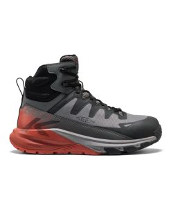 Men's Targhee Blur Waterproof Work Boot (Carbon Toe)  |  Steel Grey/Black