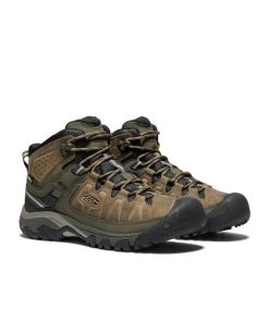 Alternative view of Men's Targhee III Waterproof Mid  |  Bungee Cord/Black