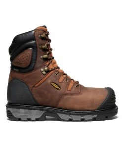 Men's Camden 8 Insulated Waterproof Boot (Carbon Toe)  |  Leather Brown/Black