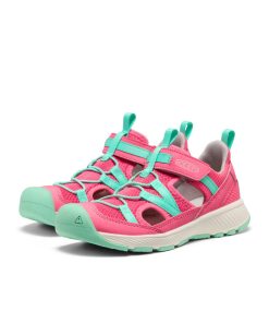 Alternative view of Big Kids' Motozoa Sandal  |  Pink Lemonade/Cabbage