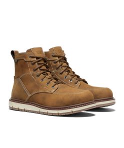 Alternative view of Women's San Jose 6 Waterproof Boot (Aluminum Toe)  |  Almond/Gum