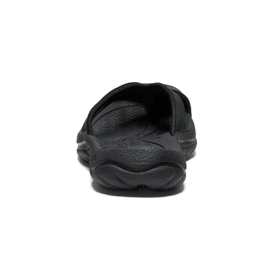 Women's Waimea Leather Flip-Flop | Black/Black - Image 5