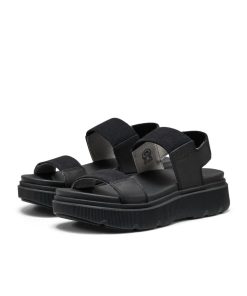 Alternative view of Women's Elle Mila Backstrap Sandal  |  Black/Black