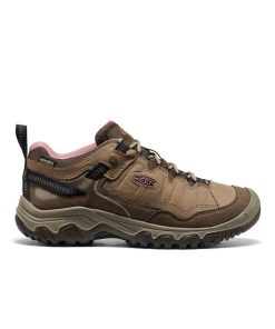 Women's Targhee IV Waterproof Hiking Shoe  |  Brindle/Nostalgia Rose