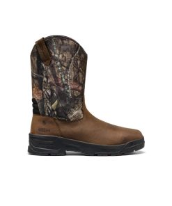 Men's Flatland Pull-On Waterproof Work Boot (Soft Toe)  |  MOSSY OAK®  BREAK-UP COUNTRY©®
