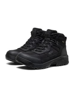 Alternative view of Men's Skokie Waterproof Work Boot (Soft Toe)  |  Black/Black