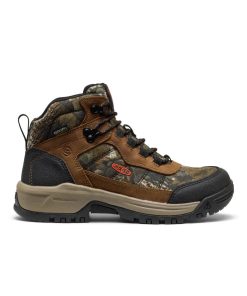 Women's Skokie Waterproof Work Boot (Soft Toe)  |  Camo/Black