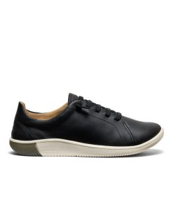 Women's KNX Leather Sneaker  |  Black/Star White