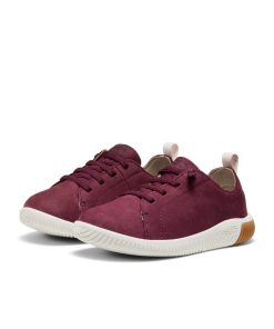 Alternative view of Little Kids' KNX Leather Sneaker  |  Fig/Star White