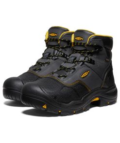 Alternative view of Men's Logandale Waterproof Boot (Steel Toe)  |  Raven/Black