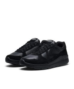 Alternative view of Women's KM2 Leather Jogger  |  Black/Black