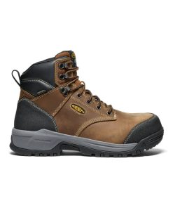 Men's CSA Evanston 6 Waterproof Boot (Carbon Toe)  |  Bison/Black