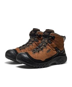 Alternative view of Men's Targhee IV Waterproof Hiking Boot  |  Bison/Black