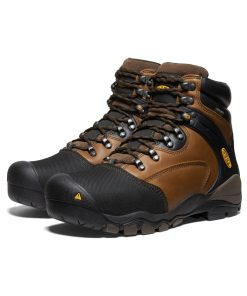 Alternative view of Men's Louisville 6 MET Waterproof Boot (Steel Toe)  |  Slate Black