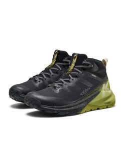 Alternative view of Men's Targhee Apex Waterproof Hiking Boot  |  Black/Golden Cypress