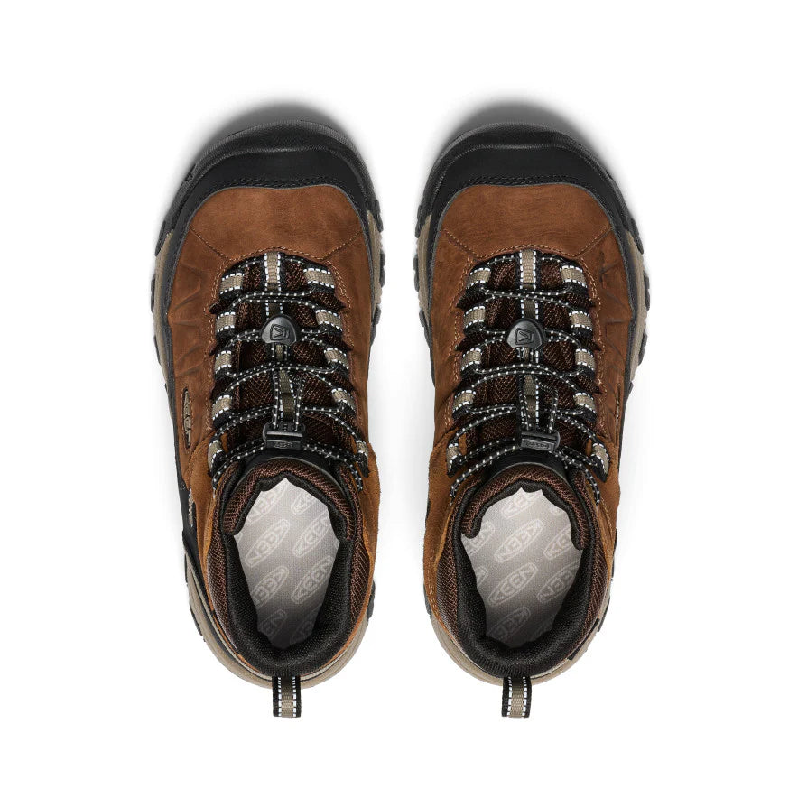 Big Kids' Targhee IV Waterproof Hiking Boot | Bison/Brindle - Image 4