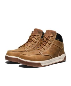 Alternative view of Men's Gibson Waterproof Work Boot (Carbon Toe)  |  Belgian/Gum